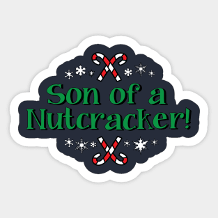 Christmas Elf:  Nutcracker Sticker